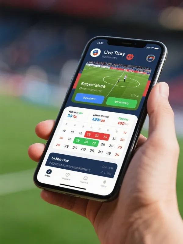 意甲直播App界面展示